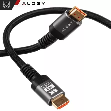 Alogy 8K 60Hz 48GBps 3m HDMI 2.1 Kabel Schwarz