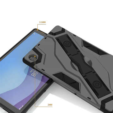 Alogy Armor Case für Lenovo Tab M10 Plus 10.3 TB-X606 Schwarzes Glas