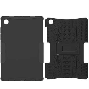 Alogy Armor Case für Samsung Galaxy Tab A8 10.5 X200 / X205 Schwarzes Glas