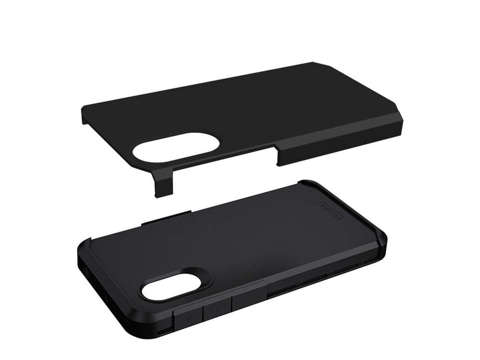 Alogy Armor Matt Case für Samsung Xcover 5 Black Glass