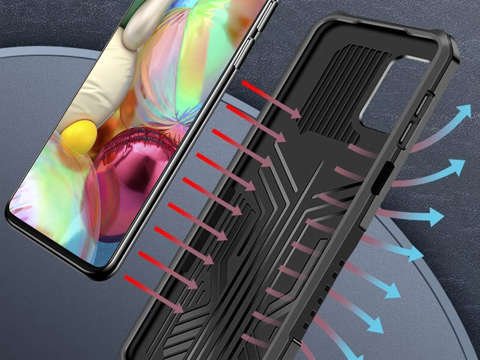 Alogy Armored Protective Case Stand für Samsung Galaxy M51