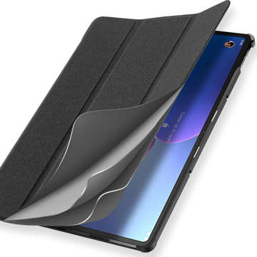 Alogy Book Cover Case für Lenovo Tab P12 Pro 12.6" TB-Q706F, TB-Q706L Schwarzes Glas