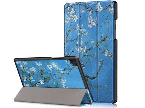 Alogy Book Cover Hülle für Galaxy Tab Tab A7 10.4 T500 / T505 Blooming Almond Foil Stylus Pen