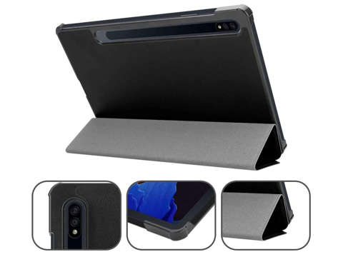 Alogy Book Cover Hülle für Samsung Galaxy Tab S7 11.0 T870 / T875 schwarz