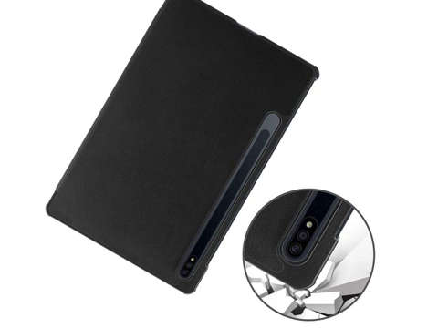 Alogy Book Cover Hülle für Samsung Galaxy Tab S7 11.0 T870 / T875 schwarz