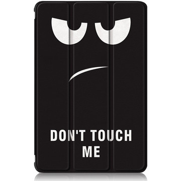 Alogy Book Cover Tablet Hülle für Samsung Galaxy Tab S7 Plus 12.4 T970 / T976 Don't Touch Me Glas