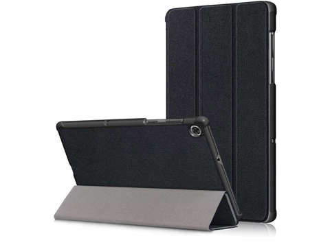 Alogy Book Cover für Lenovo M10 Gen 2 TB-X306 Schwarzes Glas