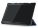 Alogy Book Cover für Lenovo Tab M10 10.1 TB-X605 Navy FOIL SCRIPTION