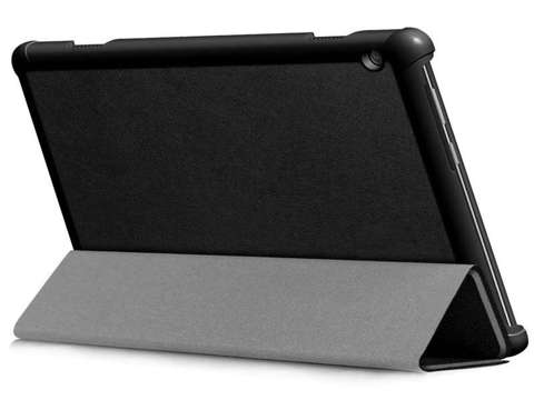 Alogy Book Cover für Lenovo Tab M10 10.1 TB-X605 Schwarzes Glas