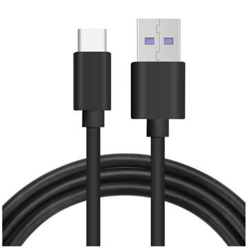 Alogy Cable Fast USB-A auf USB-C Typ C 5 A 1 m schwarzer Organizer