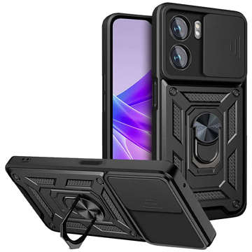 Alogy Camshield Stand Ring Case mit Kameraabdeckung für Oppo A57 5G / A77 5G