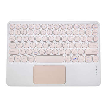 Alogy Case Bluetooth Tastatur Touchpad 4in1 Magnetstift für Apple iPad Air 4 2020/5 2022 Rosa