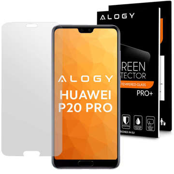 Alogy Display aus gehärtetem Glas für Huawei P20 Pro