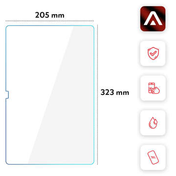 Alogy Display aus gehärtetem Glas für Samsung Galaxy Tab S8 Ultra X900 / X906