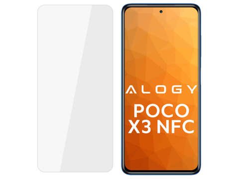 Alogy Display aus gehärtetem Glas für Xiaomi Poco X3 NFC / X3 PRO / Redmi Note 9S / Redmi Note 9 Pro