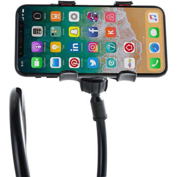 Alogy Flex Holder with Desktop Clip Flexible Tripod Universelle Telefonhalterung / Schwarz