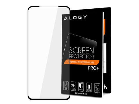 Alogy Glass Full Glue Hülle freundlich für Xiaomi Mi 10T Lite Black