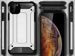 Alogy Hard Armor Hülle für Apple iPhone 11 Pro Max, silbernes Alogy Glas