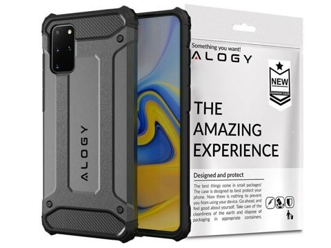 Alogy Hard Armor Hülle für Samsung Galaxy S20 Plus grau