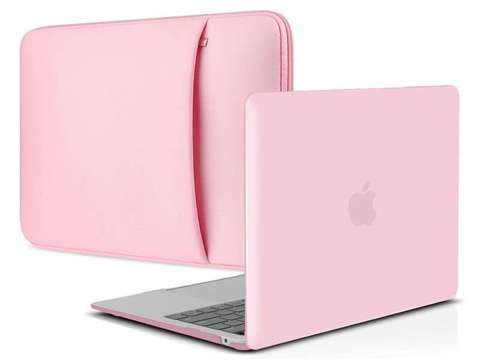 Alogy Hard Case Kristallneoprenhülle für MacBook Air 2018 13 pink