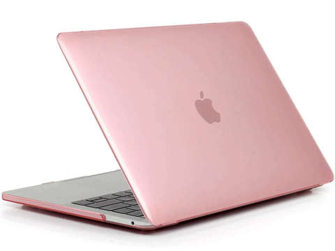 Alogy Hard Case Matt für Apple MacBook Pro 13 M1 2021 Pink Folientastatur Overlay