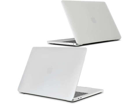 "Alogy Hard Case Matt für Apple MacBook Pro 13 M1 2021 White Foil Keyboard Overlay Neopren Bag"