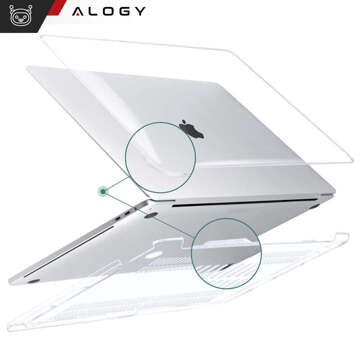 Alogy Hard Case für Apple MacBook Air 13 M1 2021 Transparent