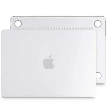 Alogy Hard Case für Apple Macbook Air 13 2022 M2 Matte White Tasche bis 15,6"