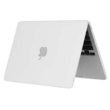 Alogy Hard Case für Apple Macbook Air 13 2022 M2 Matte White Tasche bis 15,6"