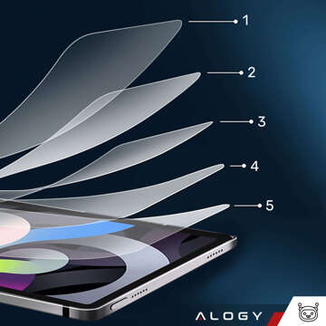 Alogy Hydrogel Hydrogel Schutzfolie für Tablet für Samsung Galaxy Tab A7 10.4 2020/2022 T500/T505