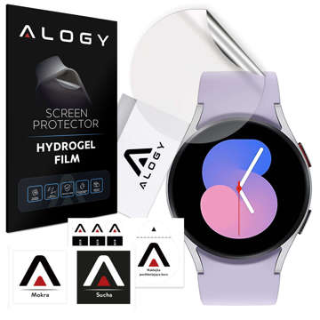 Alogy Hydrogel-Schutzfolie für Smartwatch für Samsung Galaxy Watch 5 44 mm