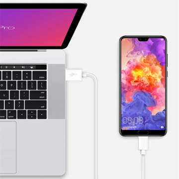 Alogy Kabel schnell USB-A auf USB-C Typ C 5A Kabel 1m Weiß