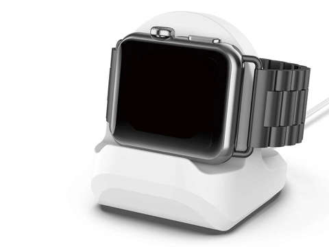 Alogy Ladestation Ständer für Apple Watch Dockingstation Weiß