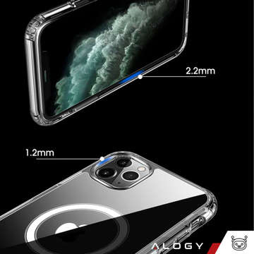 Alogy MagSafe Clear Case für Apple iPhone 11 Pro Klarglas