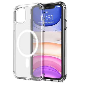 Alogy MagSafe Clear Case für Apple iPhone 11 Rugged Transparent