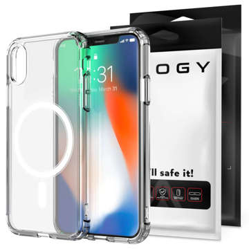 Alogy MagSafe Clear Case für Apple iPhone X / XS Klarglas