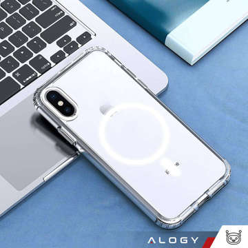 Alogy MagSafe Clear Case für Apple iPhone X / XS Klarglas