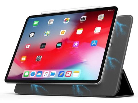 Alogy Magnetische Hülle für Apple iPad Pro 11 2020 Schwarz