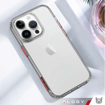 Alogy Protective Case Schutzhülle für Apple iPhone 14 Pro Max Schwarz und transparent