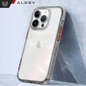 Alogy Protective Case Schutzhülle für Apple iPhone 14 Pro Schwarz und Klarglas