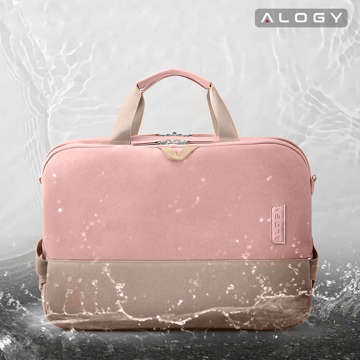 Alogy Protective Travel Bag Sleeve Case für Laptop, MacBook Air Pro bis 15,6" Outdoor Traveller Pink