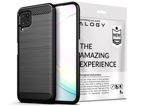 Alogy Rugged Armor Hülle für Huawei P40 Lite, schwarz