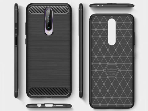 Alogy Rugged Armor Hülle für Xiaomi Redmi K30 / Poco X2 schwarz