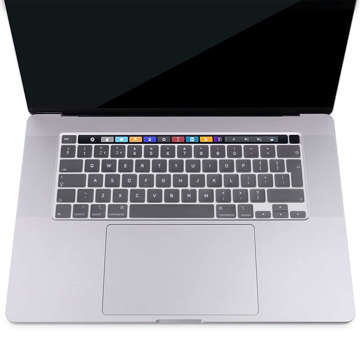 Alogy Schutzhülle Tastaturabdeckung für Apple Macbook Pro 13 / Pro 16 Transparent