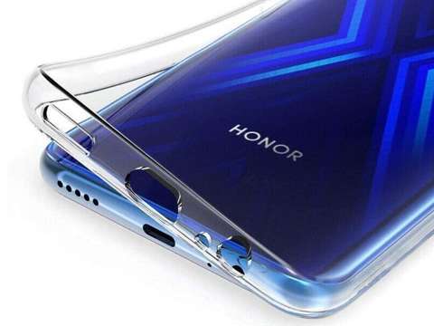 Alogy Silikonhülle Gehäuse Case für Honor 9X transparent