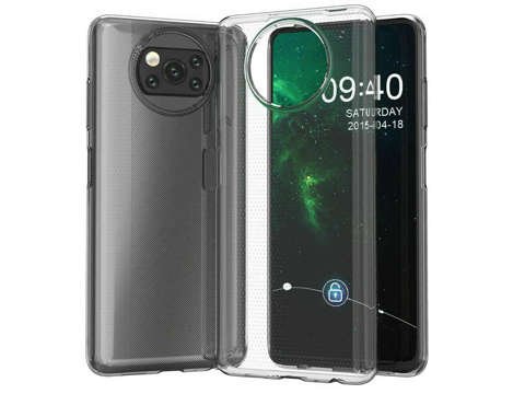 Alogy Silikonhülle Gehäusehülle für Xiaomi Poco X3 NFC transparent