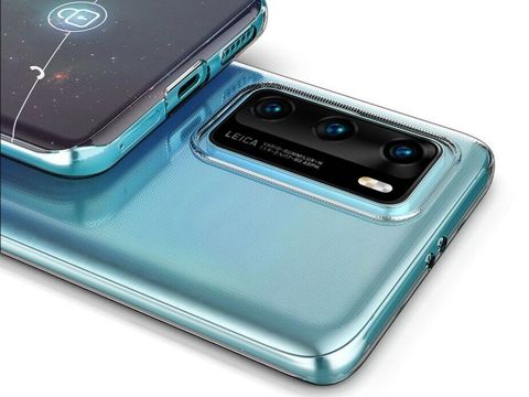 Alogy Silikonhülle Hülle für Huawei P40 transparent