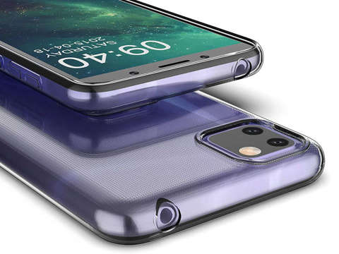 Alogy Silikonhülle Hülle für Huawei Y5P transparent