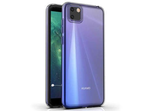 Alogy Silikonhülle Hülle für Huawei Y5P transparent