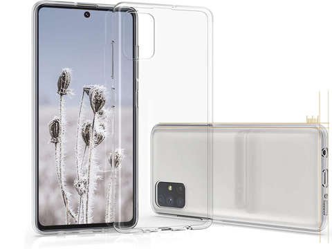 Alogy Silikonhülle Hülle für Samsung Galaxy M51 transparent